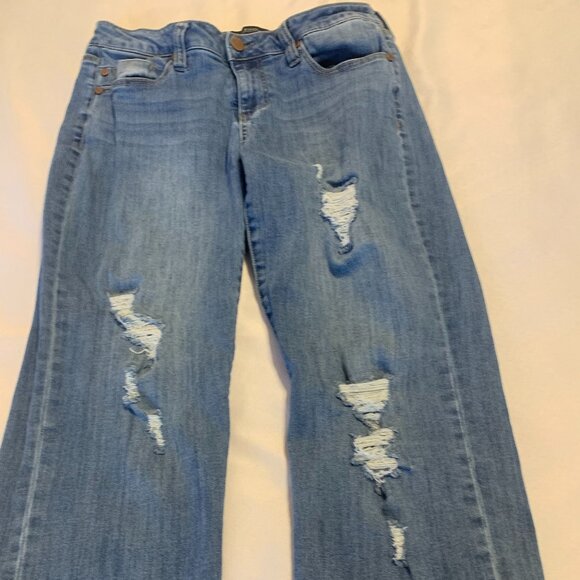 Liverpool the crop boyfriend distressed jeans size 6/28. - Picture 1 of 12